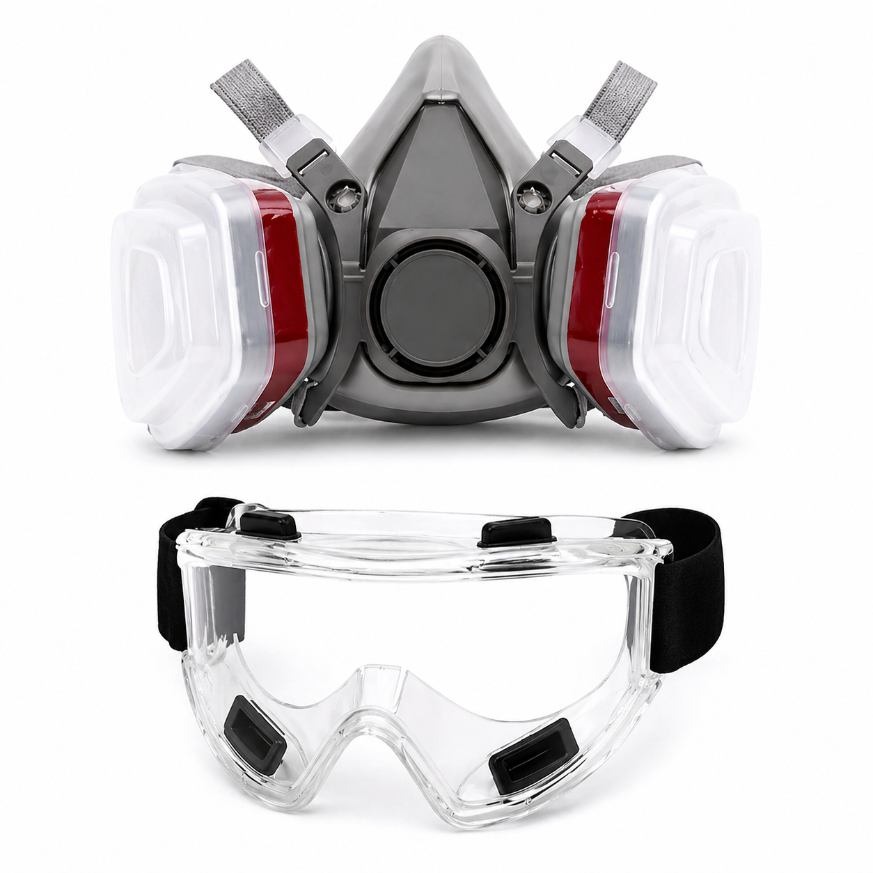 Skyddspaket (mask + glasögon)